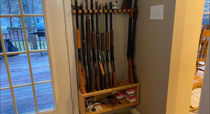 How To Build A Rifle Rack