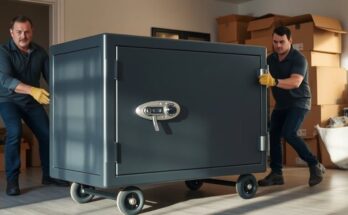 Can a Large Capacity Gun Safe Be Moved Easily?