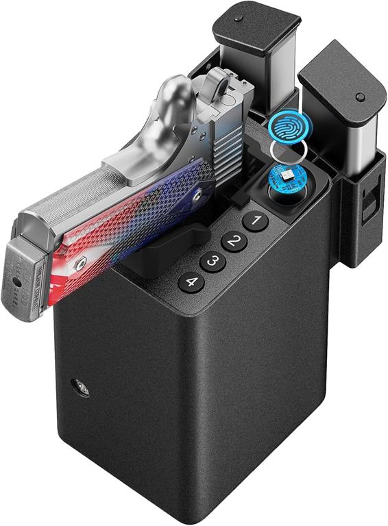 ONNAIS Biometric Pistol Gun Safe