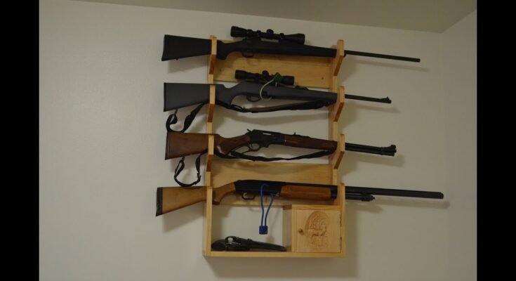 Can I Make a Diy Gun Rack at Home?