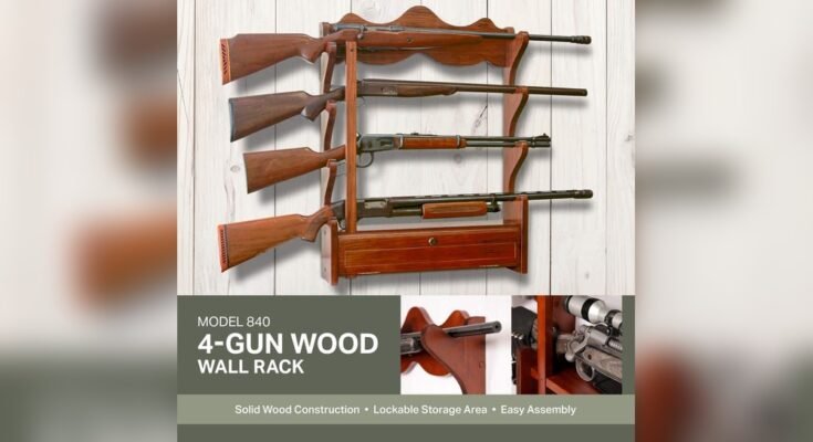 How to Secure a Gun Rack to the Wall?