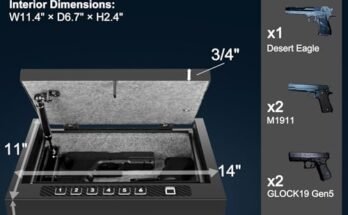 BBRKIN Gun Safe