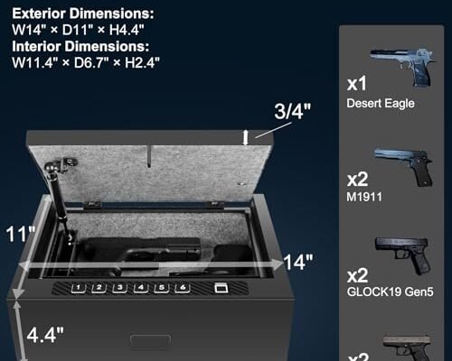 BBRKIN Gun Safe