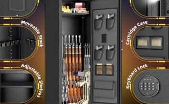 Omelaza 12-16 Rifle Gun Safe With Keypad